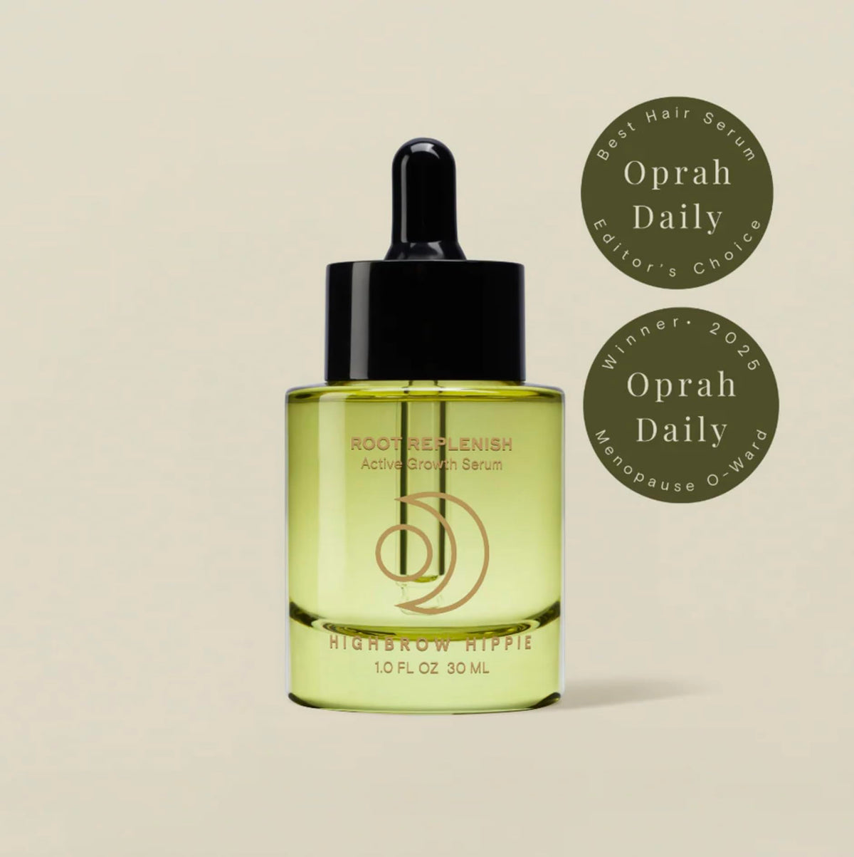 Highbrow Hippie dropper close-up highlighting precise dispensing benefit