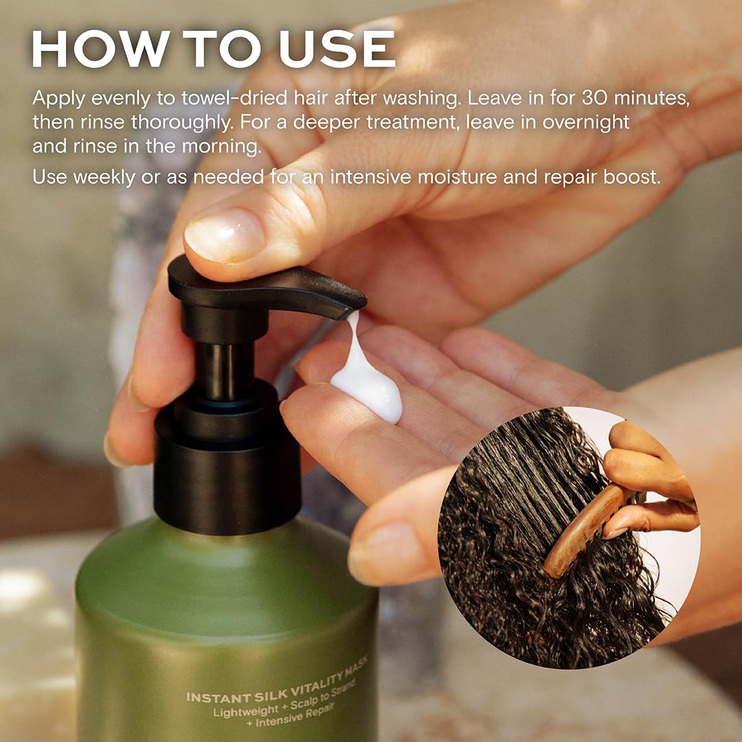 Highbrow Hippie scalp application image showing gentle massage and scalp-soothing benefit