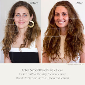Highbrow Hippie serum texture on hand demonstrating fast-absorbing feel