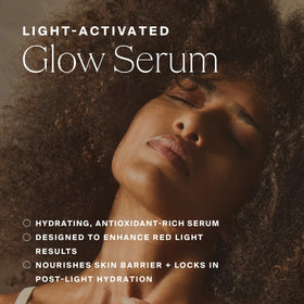 HigherDOSE dropper releasing serum texture to show lightweight hydration benefit for skin