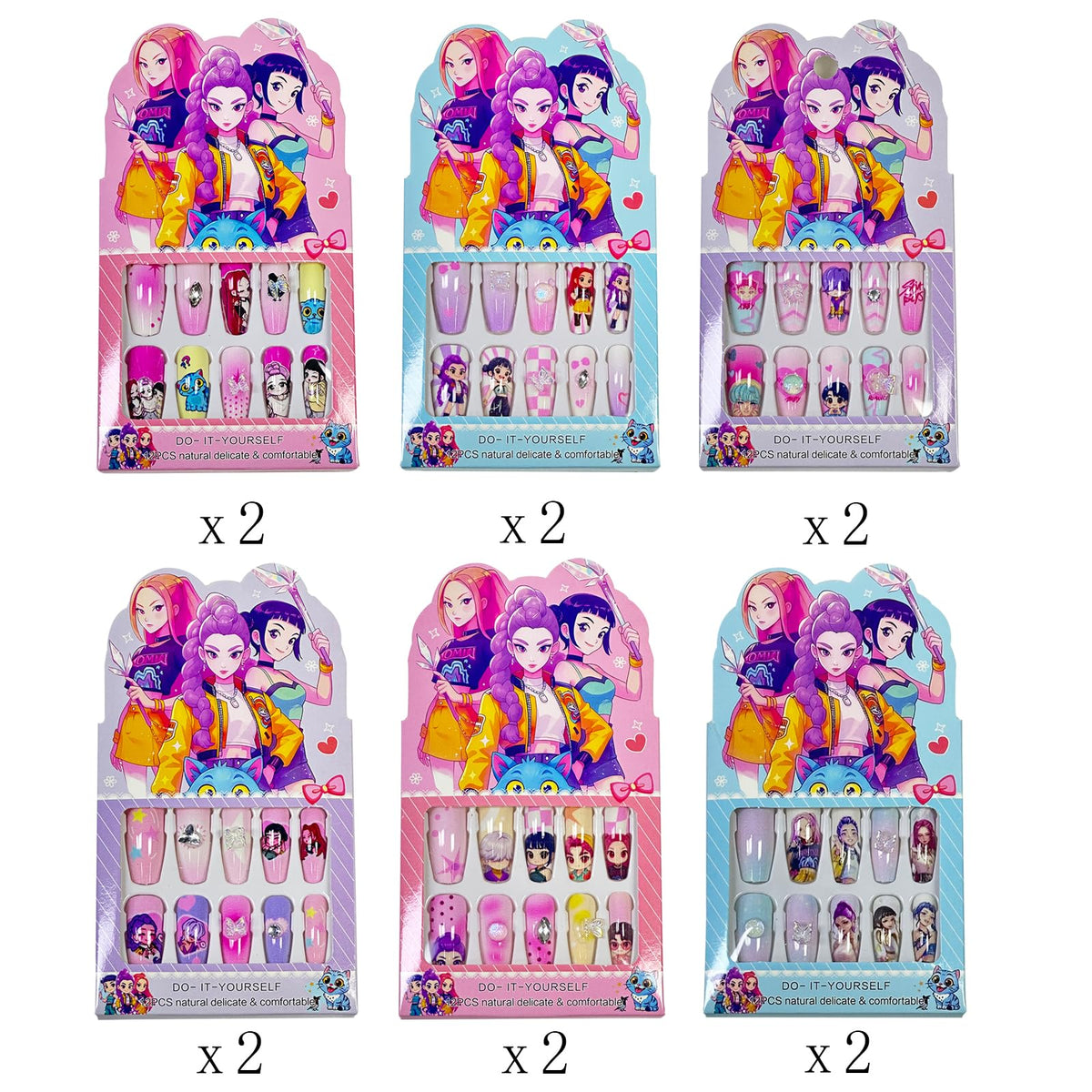 HighMount finished kawaii nail look styled for parties and everyday wear