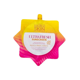 HikariSkin front packaging showing 50ml tube and SPF 50 protection benefit