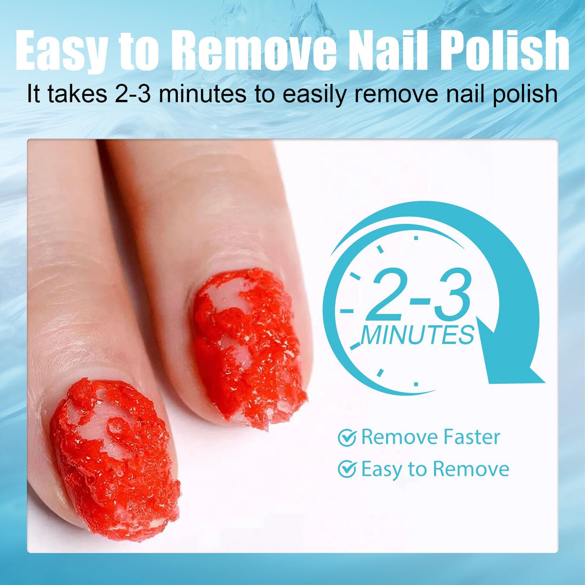 HiLemon gel melting demo showing product action and fast polish breakdown