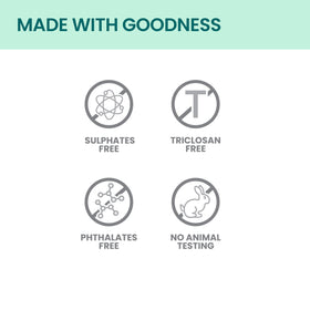 Himalaya almond bar lifestyle bathroom setting suggesting everyday use