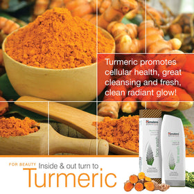 Himalaya Botanique neem and turmeric visuals illustrating botanical power