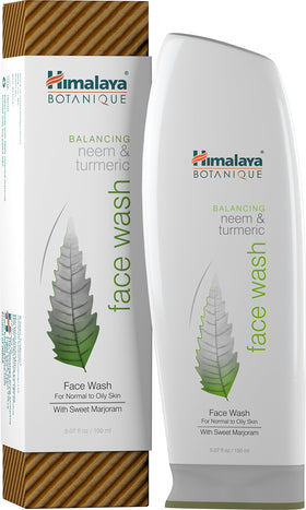 Himalaya Botanique label close-up highlighting clean ingredients list