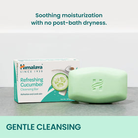 Himalaya bar displayed in shower setting showing refreshing everyday use