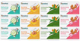 Himalaya front packaging showing cucumber cleansing bar and benefits