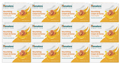 Himalaya front packaging showing milk and honey bar for gentle hydration
