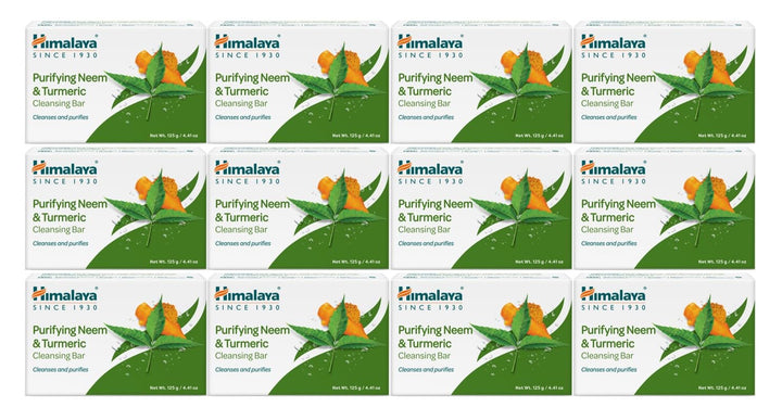 Himalaya front packaging showing 12-pack and product benefits