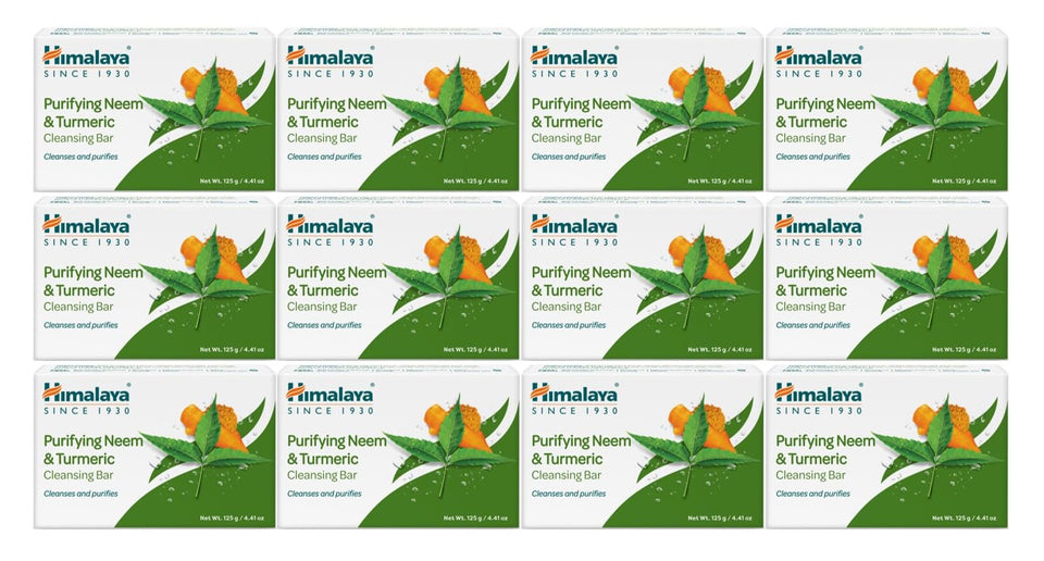 Himalaya front packaging showing 12-pack and product benefits