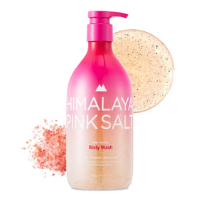 HIMALAYA PINKSALT front bottle view showing packaging and clear product benefits