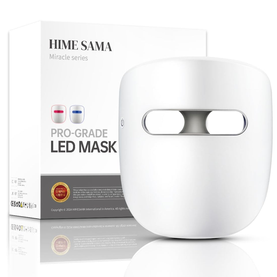 HIME SAMA front view of mask showing sleek design and full-face coverage benefit