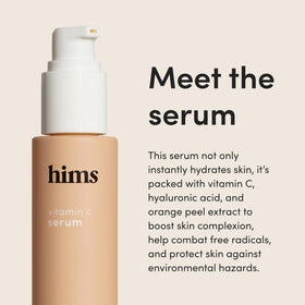 hims duo travel kit lifestyle on bathroom shelf for streamlined mornings