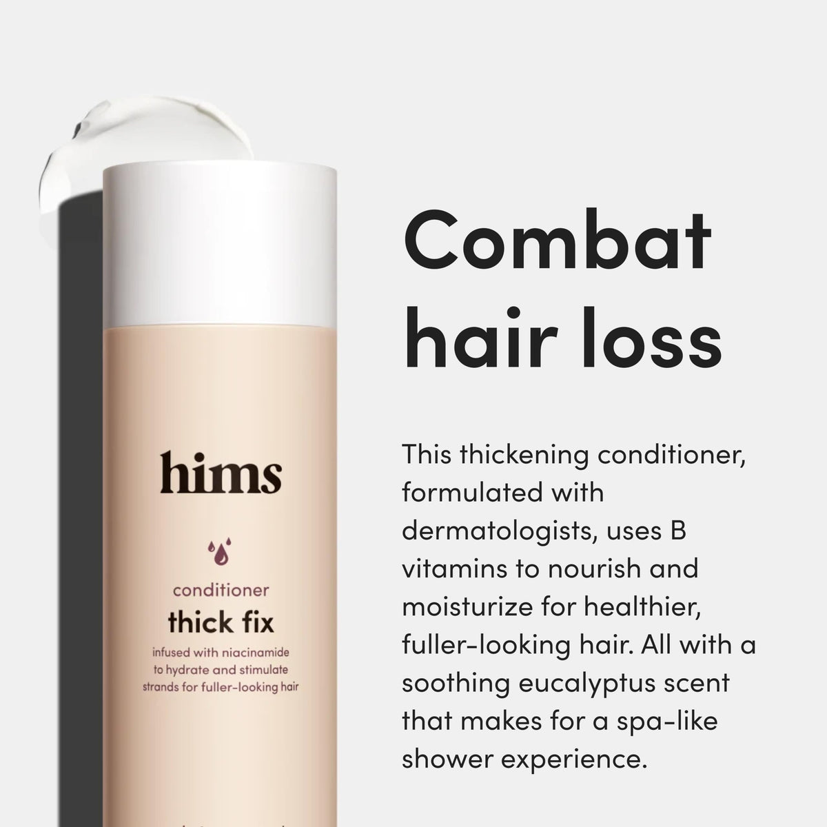 hims minoxidil dropper application to scalp for targeted treatment