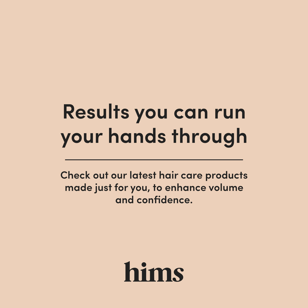HIMS & HERS hims bottle staged with grooming kit for daily routine use