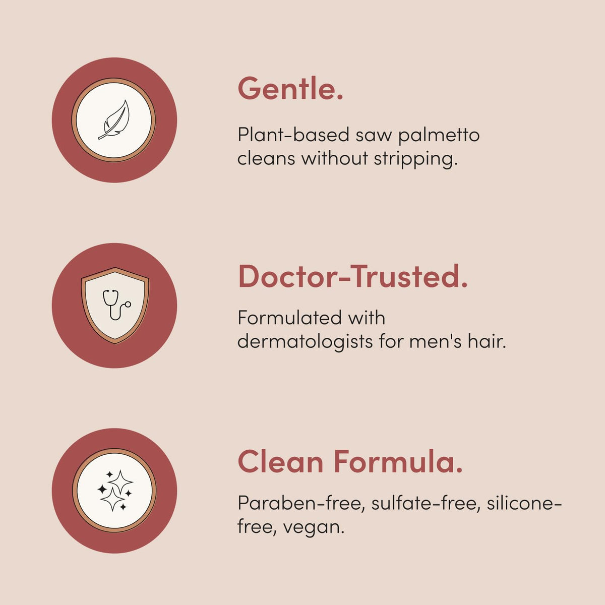 hims shampoo in shower being applied demonstrates easy daily use benefit