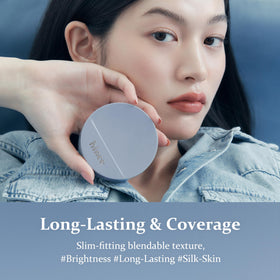HINCE texture swipe showing smooth semi-matte finish and blendability