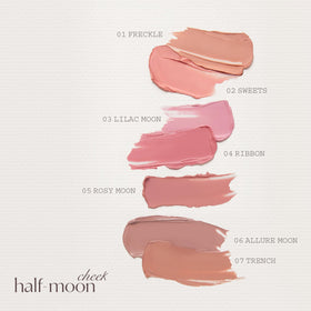 HINCE blush tucked inside makeup bag demonstrating travel-friendly size