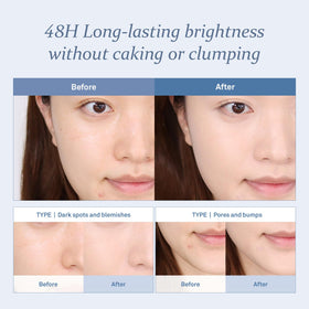 HINCE packaging label and IVORY 21 shade for easy shade ID