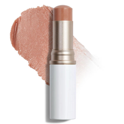 HINCE front view of radiance balm stick showing sleek packaging and portability benefit