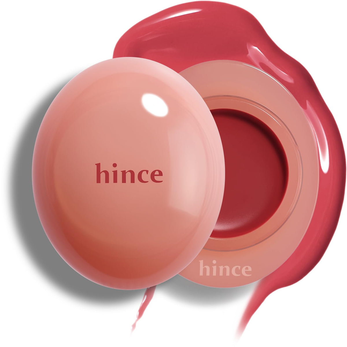 HINCE Raw Glow Dewy Ball front packaging showing FIG RAIN tint and portability benefit