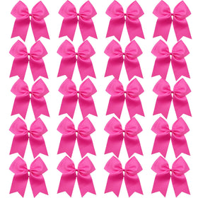 Hipcheer front packaging showing 20 pink cheer bows and team-ready look