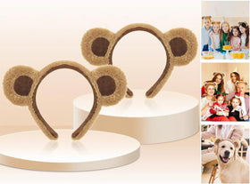 HIPIHOM side profile of headband highlighting elastic band and ears