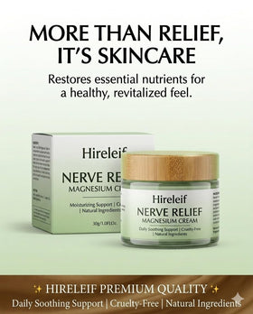 Hireleif Soothe ingredients display with magnesium MSM and arnica benefits