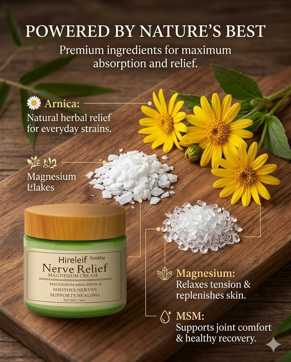 Hireleif Soothe open jar with visible label for clear product identification