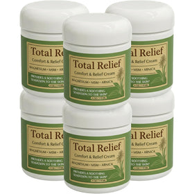 HiRelief jar front view showing label and 4 fl oz size, clear product identity and trust