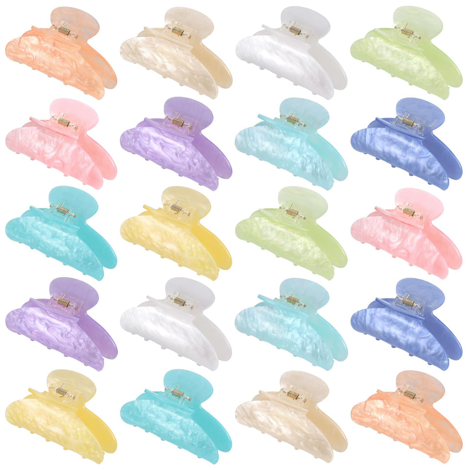 HIYZI front view of 20-piece clip pack showing colors and packaging benefit organization