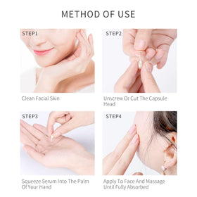 HKH before and after skin texture improvement visual comparison
