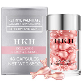 HKH front packaging displaying 48 capsules and travel-friendly box benefits
