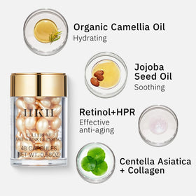 HKH serum texture on skin highlighting absorbent nourishment