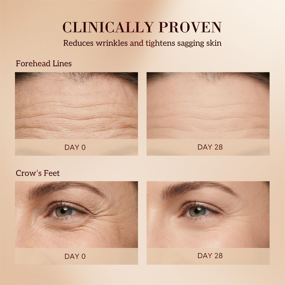 HKH serum texture on skin, smooth lightweight finish for sensitive skin