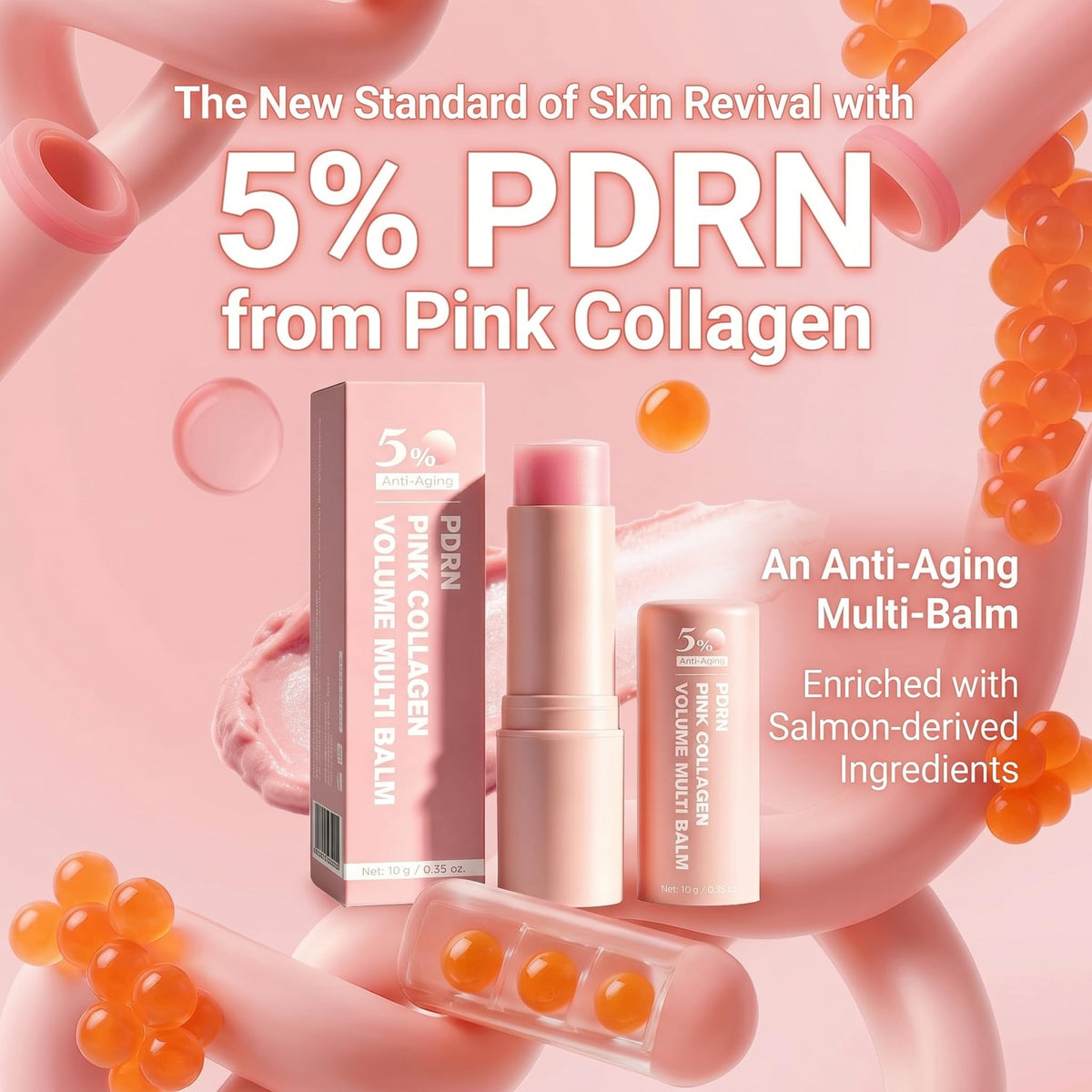 HLion ERA applied on neck and forehead showing multi-area use and lifting benefit