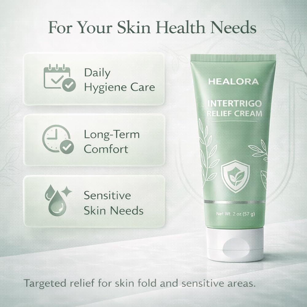 Person in activewear applying Hlonns Healora to skin folds showing use during exercise