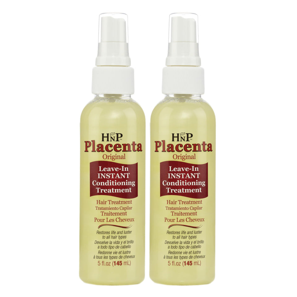 HNP Placenta front packaging showing pump and product benefits