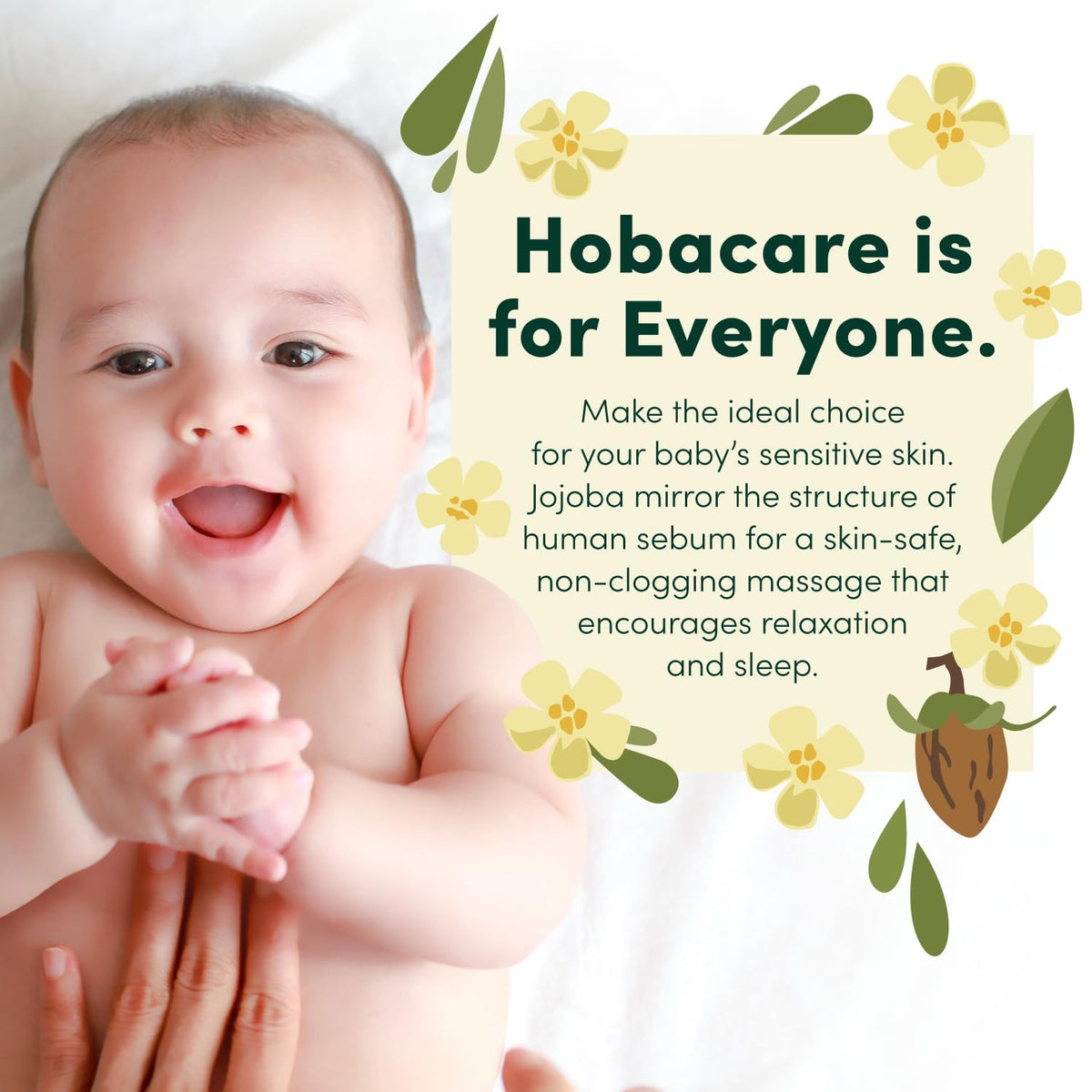 HobaCare used on beard to soften fibers and improve manageability benefit