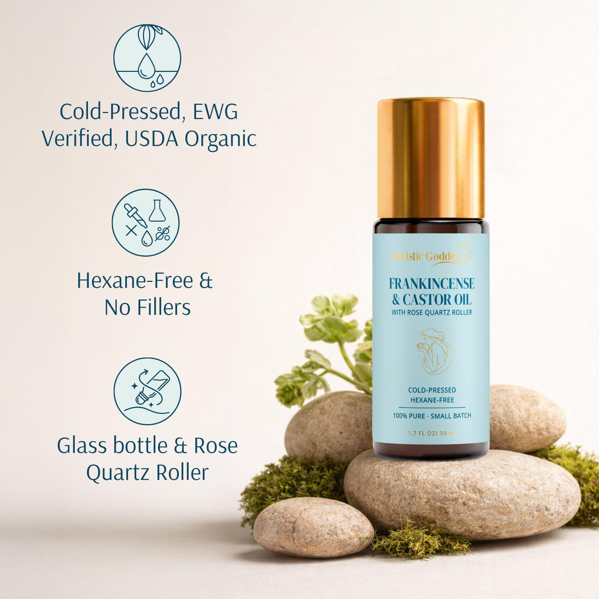 Holistic Goddess outer packaging box display signaling small-batch premium quality