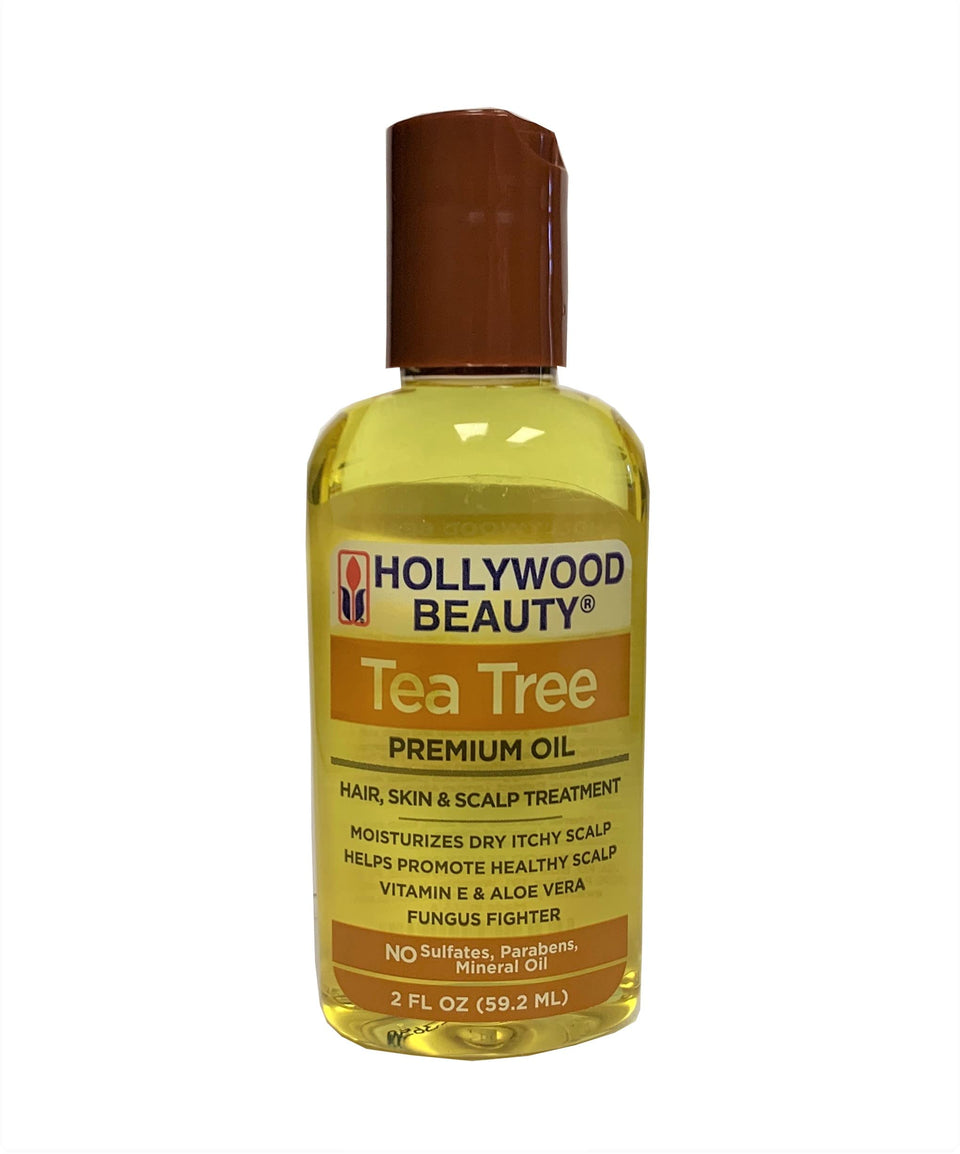 Hollywood Beauty front packaging showing four 2 oz bottles and clear product labeling for easy identification
