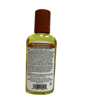 Hollywood Beauty oil texture closeup on hand highlighting lightweight absorption and moisturizing benefit