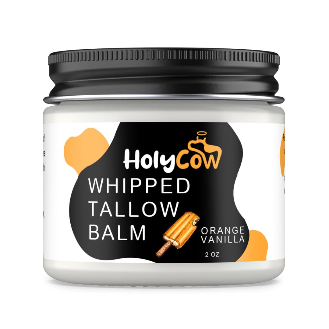 HolyCow family small-batch label showing handcrafted quality and farm-sourced tallow