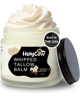 HolyCow jar front packaging showing label and clean design benefits hydration