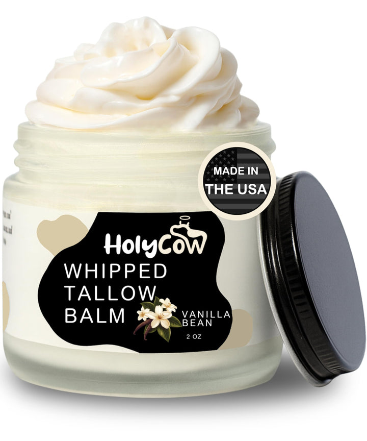 HolyCow jar front packaging showing label and clean design benefits hydration