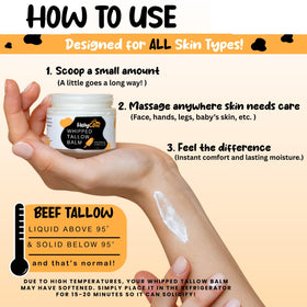 HolyCow jar open with spoon demonstrating scoopable balm for effortless application
