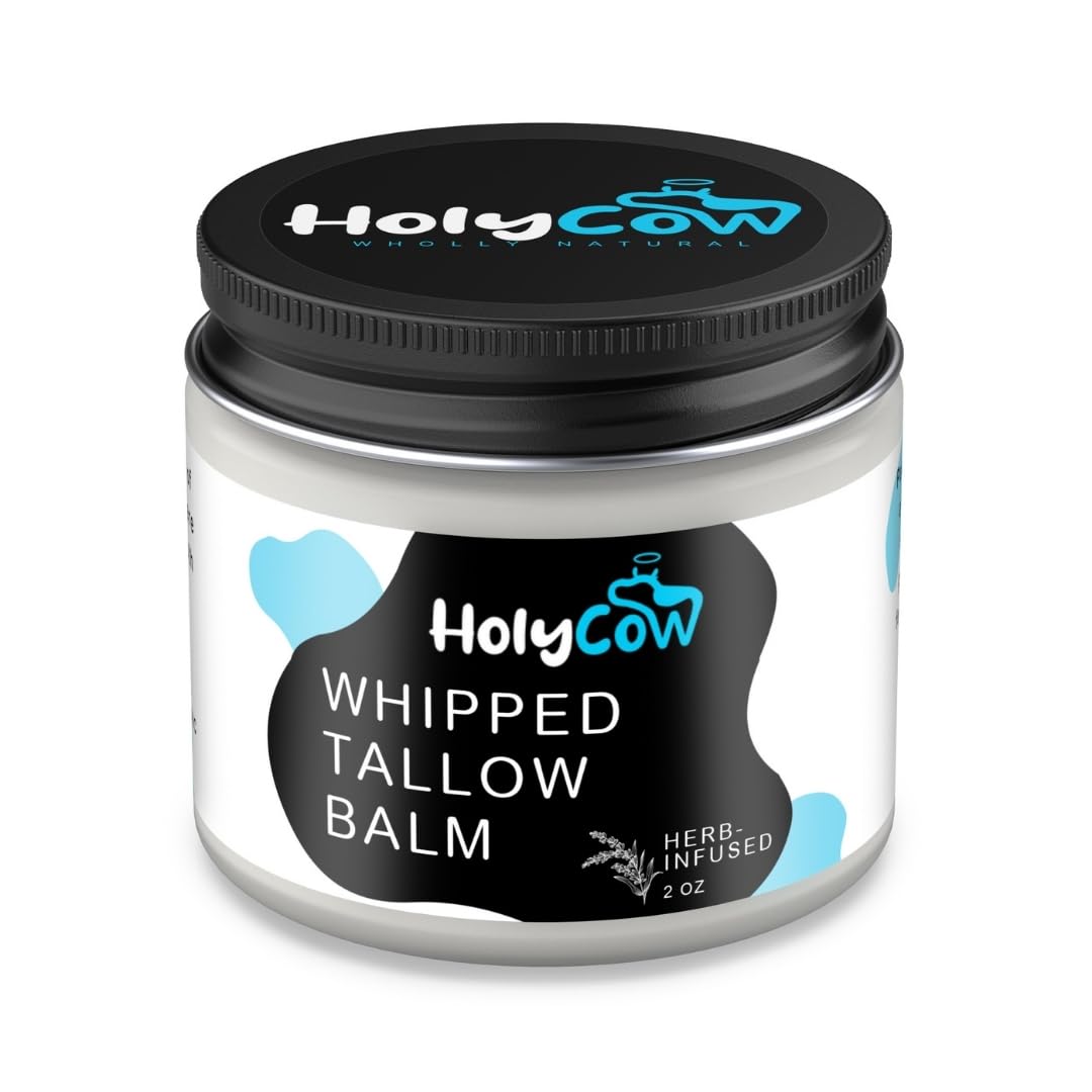 HolyCow lifestyle baby care staging showing gentle balm used for infant skin comfort