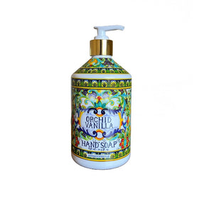 Home and Body Company Coconut Citrus pump in use, convenient one-handed dispensing