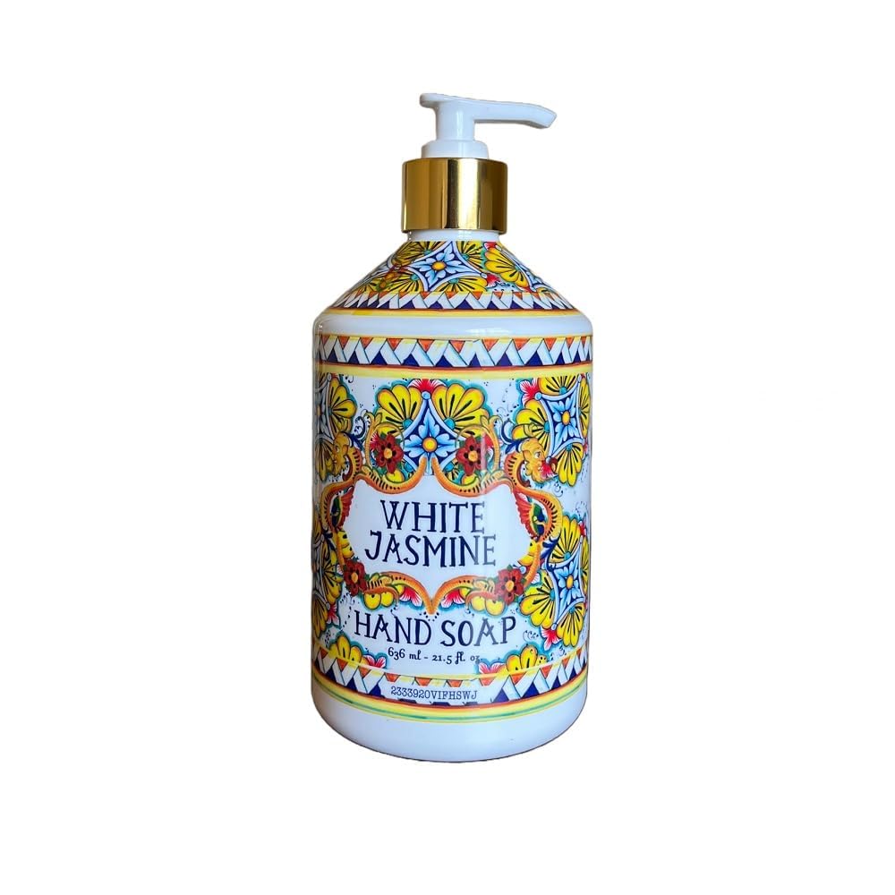 Home and Body Company Orchid Vanilla label detail, clear scent and ingredient text